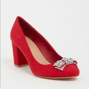 Red Sparkly Pumps from Torrid Size 10.5
